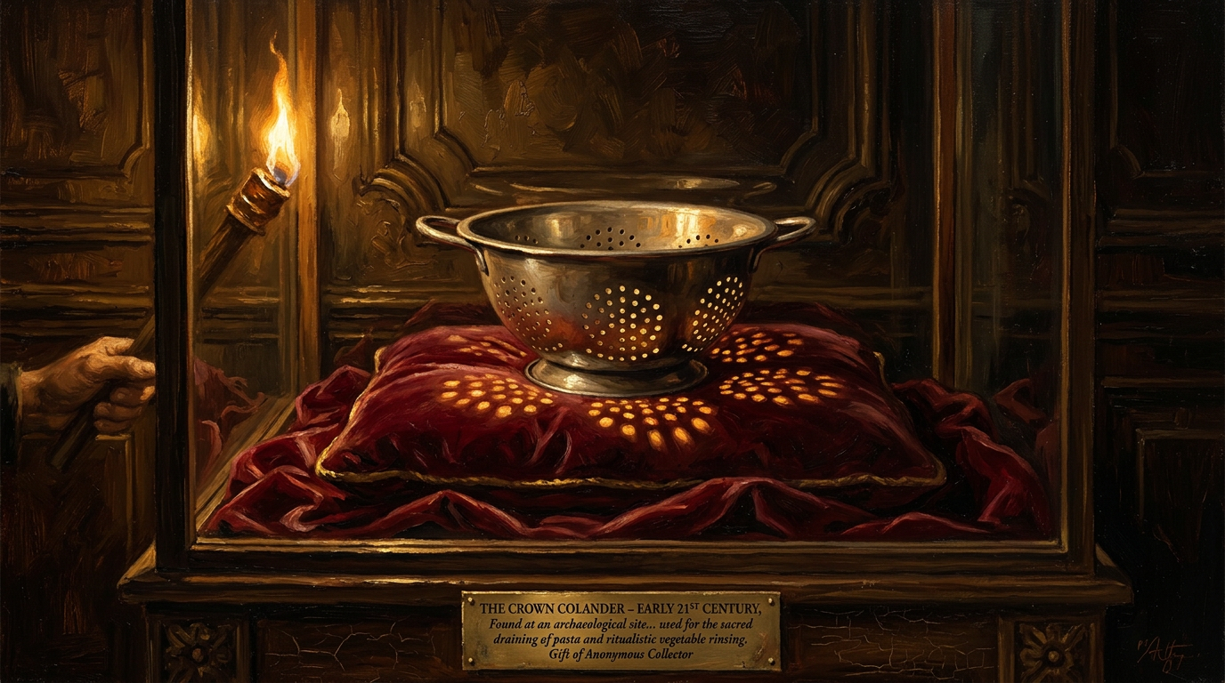 The Colander of Clarity — sacred artifact